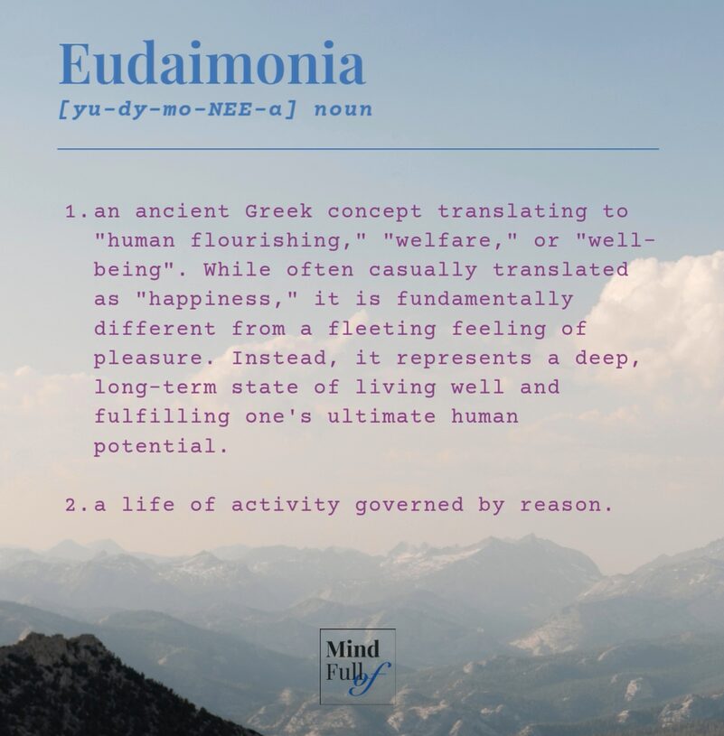 You are currently viewing Eudaimonia